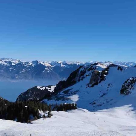 Studio Myrtilles Du Leman Vue Sur Lac Et Montagne Thollon-les-Memises Buitenkant foto